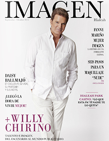 picture of front cover of imagen magazines hialeah with willy chirino
