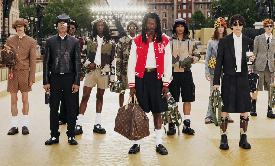 Louis Vuitton y Pharrell Williams presentan la colección LVERS en el  desfile de moda masculina Primavera-Verano 2024 – Revista Imagen Miami