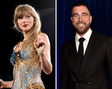Taylor Swift and Travis Kelce