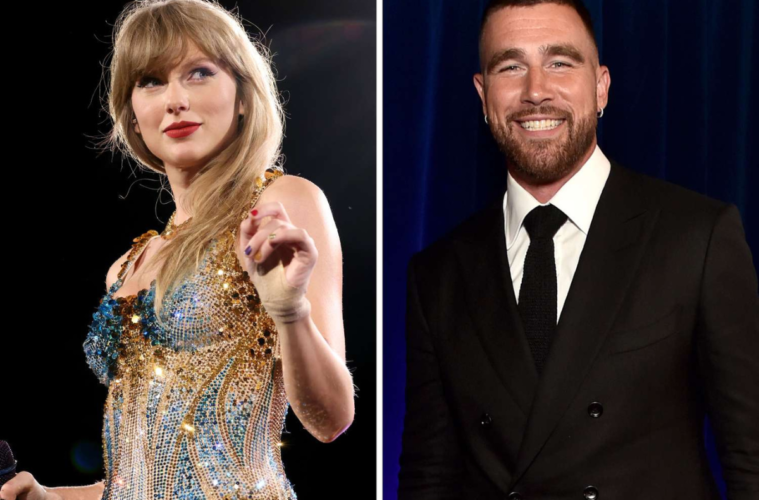Taylor Swift and Travis Kelce