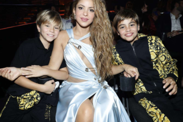 Shakira, Sascha y Milan