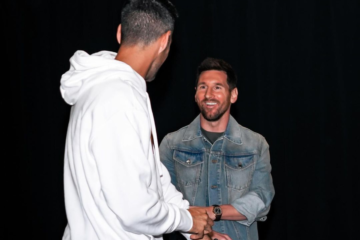 Messi asistió al partido del Inter Miami