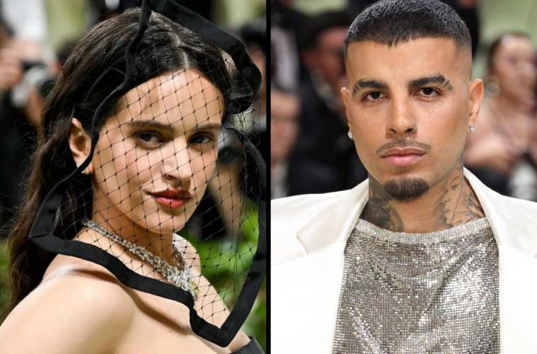 Rauw y Rosalia se reencuentran en la Met Gala