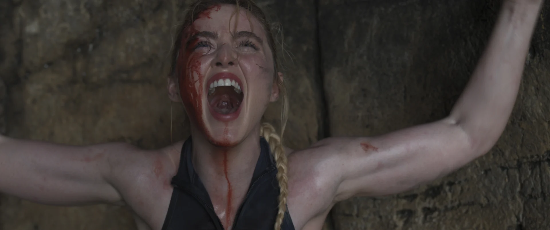 Kathryn Newton as “Sara” in the horror thriller, THE DEVIL'S MOUTH, from Amazon MGM
studios.