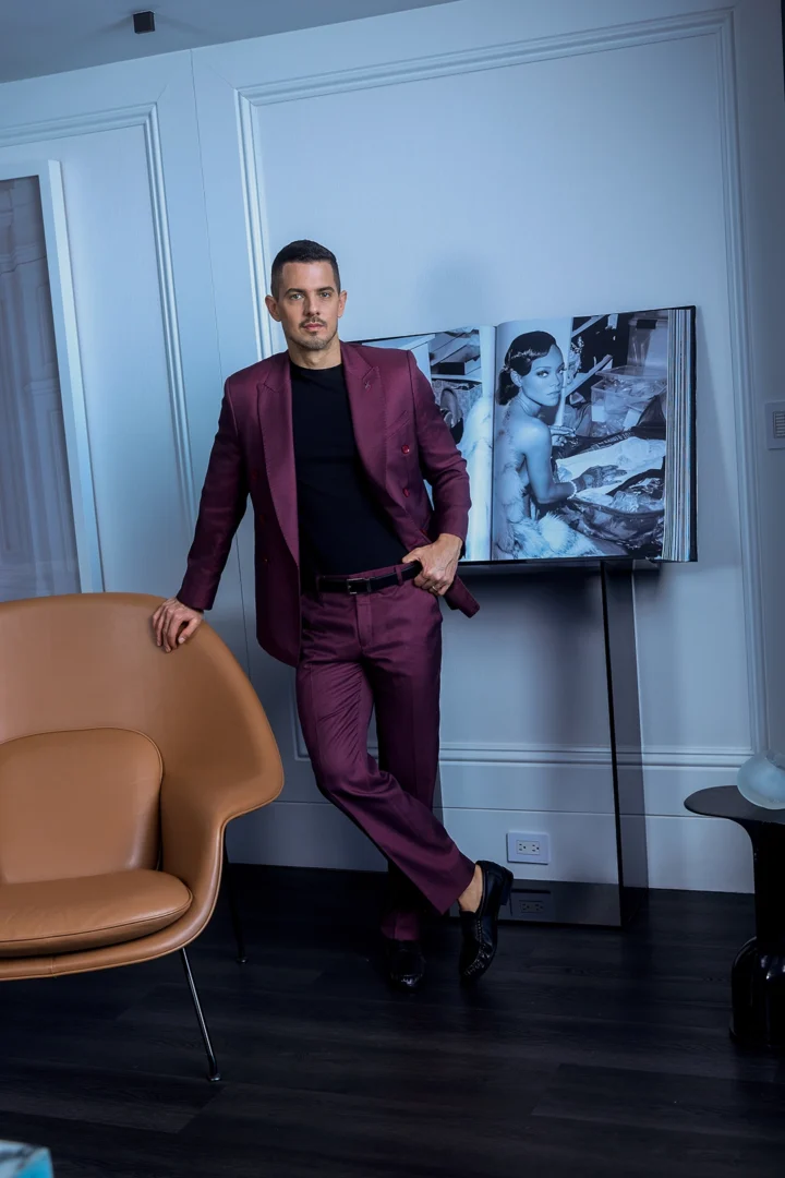 Sebastián Díez, presidente ejecutivo de Inexmoda, en un retrato editorial.