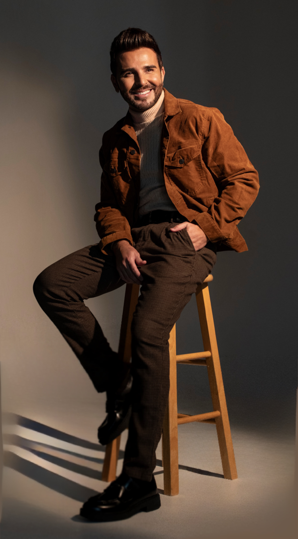 Gio Moros en un retrato editorial para Imagen Miami